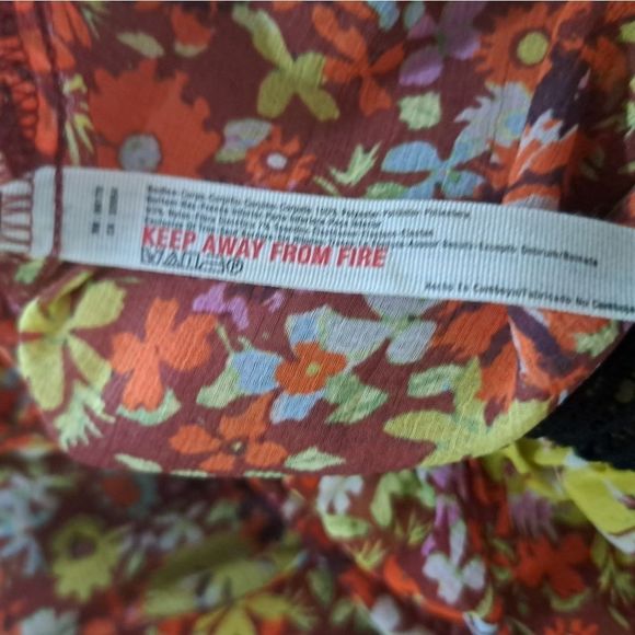 Free People Intimately Say It To Me Bodysuit in Red Sienna Comb NWT - Picture 11 of 12